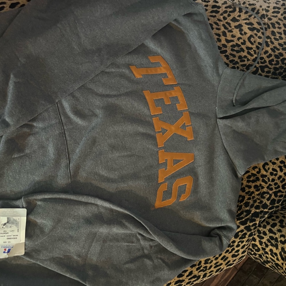 New with tags Texas Longhorns Russell hoodie.